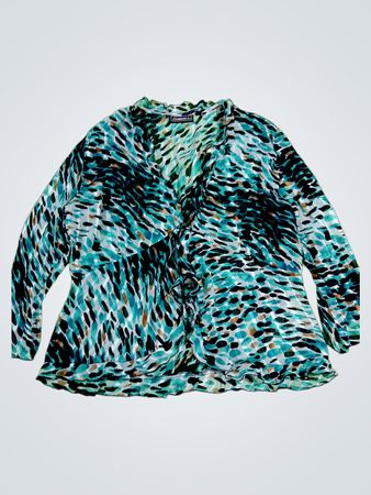 elementz Camouflage Print Long-Sleeve Top