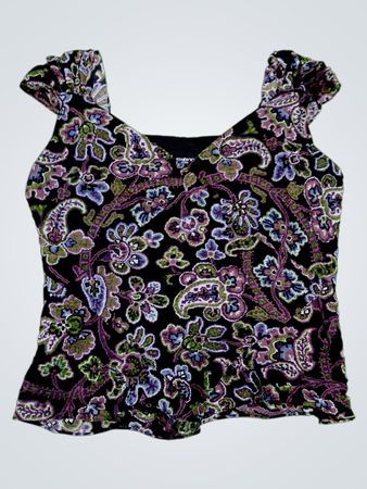Jones New York Silk Floral Cami Top