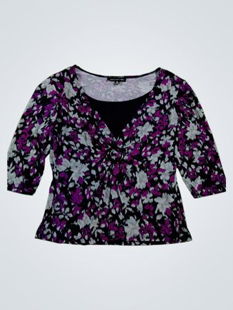 Briggs New York Floral Blouse