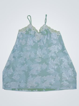 Express Light Blue Lace Cami Top