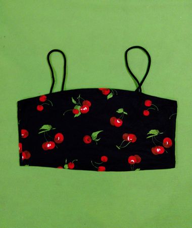 Cherry Pattern Bra
