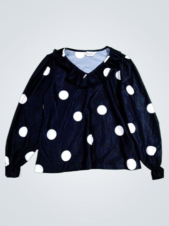 Lady Blair Polka Dot Blouse
