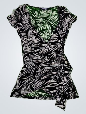 Karen Kane Tropical Leaf Dress