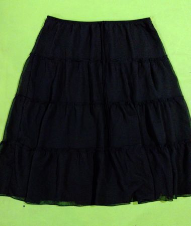 Hillard & Hanson Tiered Skirt
