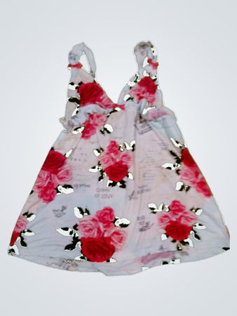 Floral Halter Neck Dress