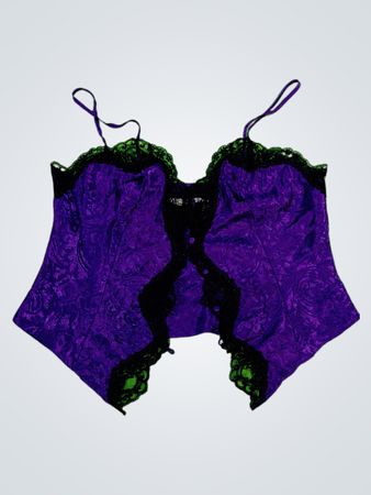 Purple Lace Camisole