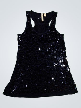 eyeshadow Sequined Tank Top