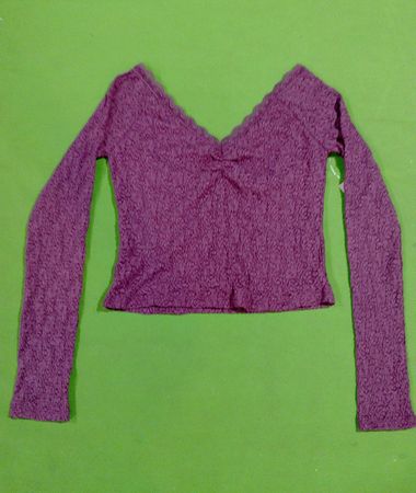 No Boundaries Long Sleeve Crop Top