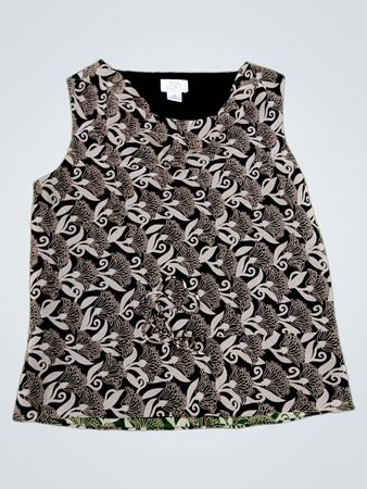 LOFT Women's Floral Sleeveless Top