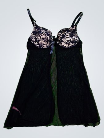 Black Lace Chemise
