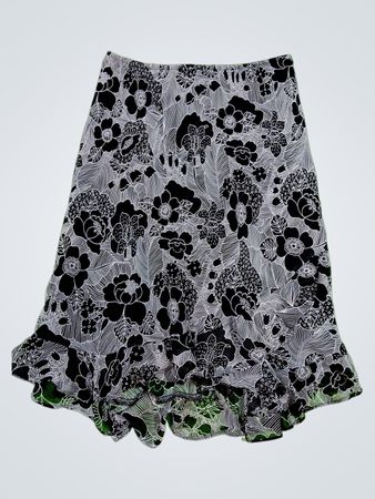 Floral Pattern Skirt