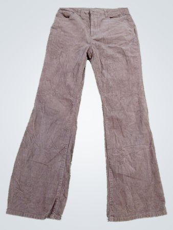 Braune Cordhosen
