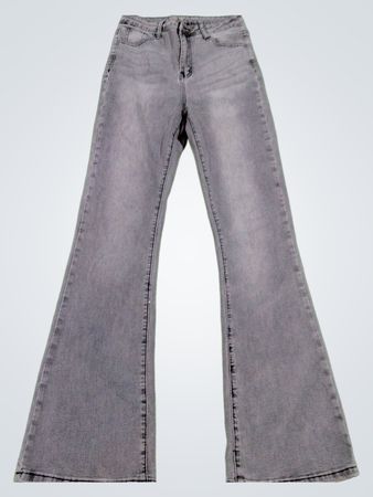 Graue Jeans