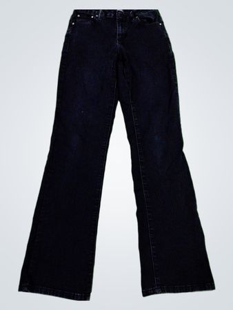 Needle & Cloth Damen Schwarze Bootcut Jeans Größe 4