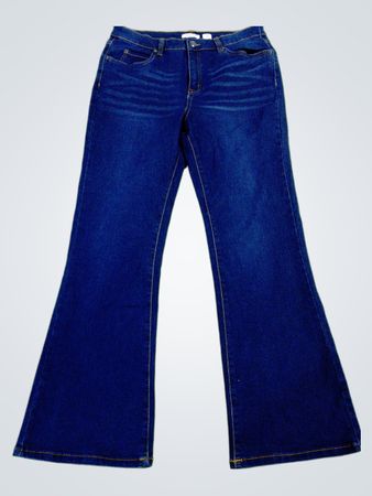 SERRA Damen Blaue Flare Jeans Größe 10