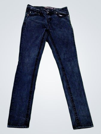 Rock & Soul Skinny Jeans mit Flügelverzierungen