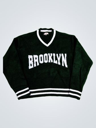 Stella Tweed Brooklyn V-Neck Pullover