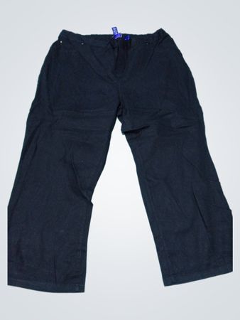 Apt. 9 Schwarze Weite Beinhosen