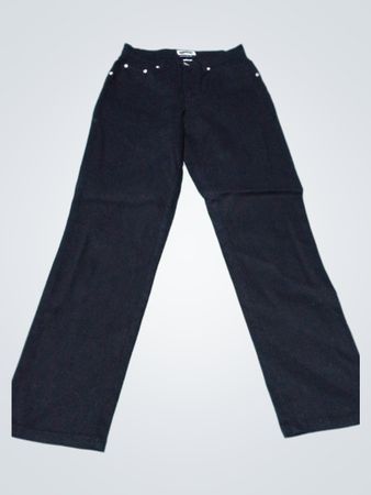 St. John's Bay Stretch Petite Schwarze Jeans