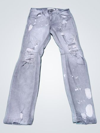 EVOLUTION IM DESIGN Zerrissene Jeans