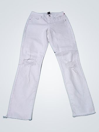 RE:WASH Weiße Ausgewaschene Jeans Größe 8