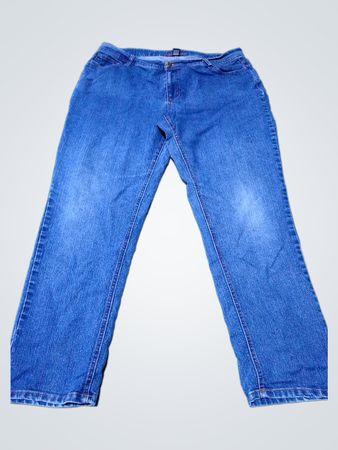 Ashley Stewart Damen Blue Denim Jeans