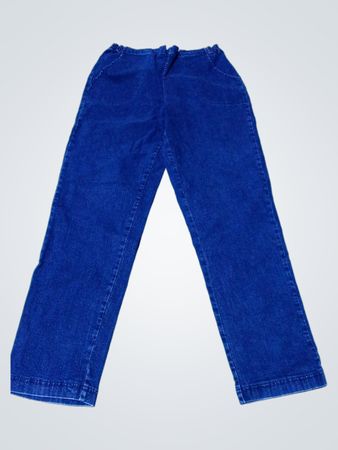 Blaue Jeanshose