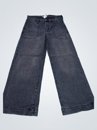 Time and Tru Damen Hochbundige Weite Jeans Größe 6