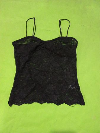 LIONESS Black Lace Camisole