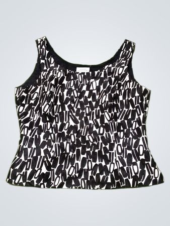 Tahari Arthur S. Levine Top Sans Manches