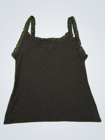 Camisole avec dentelle noire