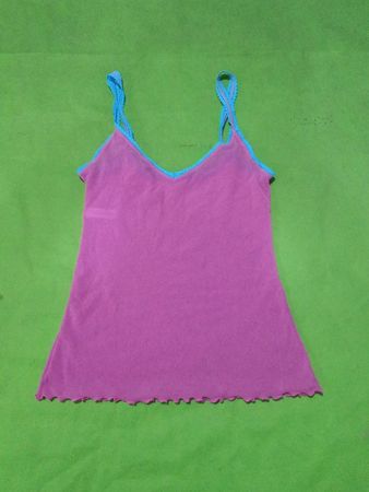 ONGOSSAMER Pink and Blue Cami