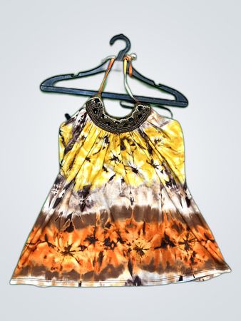 IZ Byer Printed Halter Blouse