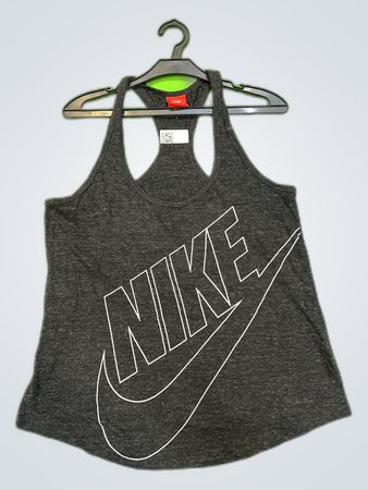 Nike Grey Logo Tank Top