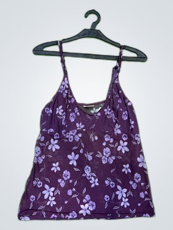 Purple Floral Camisole