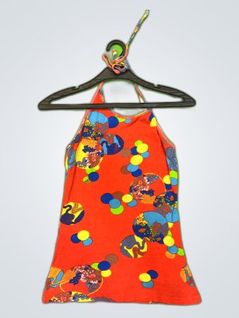 Benger Multicolor Printed Mini Dress