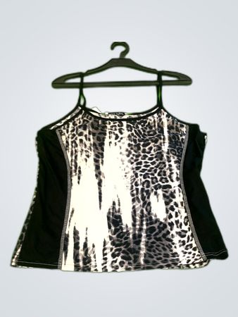 Sandra d'Angelo Leopard Print Camisole