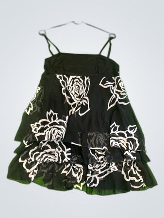 Black Floral Dress