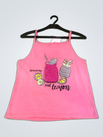 Unbranded Pink Graphic Tank Top