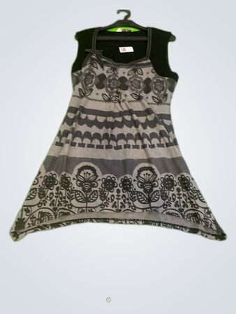 Cache Floral Print Sleeveless Mini Dress