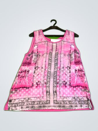 Pink Sleeveless Dress