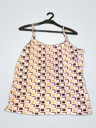 Giorgio Ferretti Geometric Print Cami Top
