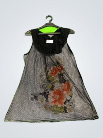 Clara Viti Floral Print Sleeveless Dress