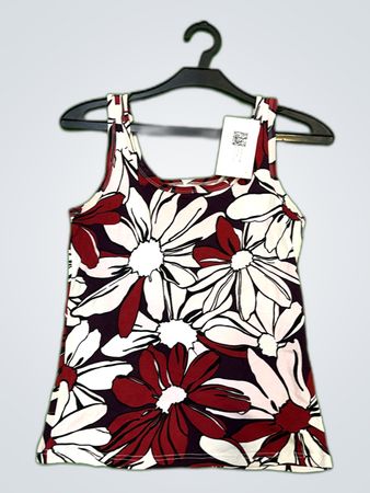 Street One Floral Print Tank Top