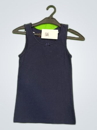 Peppers Navy Blue Basic Tank Top