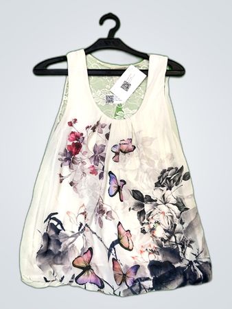 Collection Printed Sleeveless Blouse