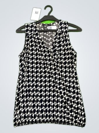 Mim Black and White Polka Dot Dress