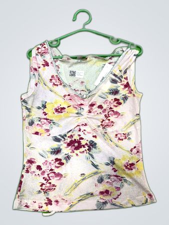 Taifun Printed Floral Camisole Top