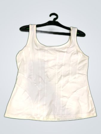 Unbranded White Basic Tank Top