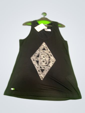 Borussia Dortmund Black Graphic Tank Top